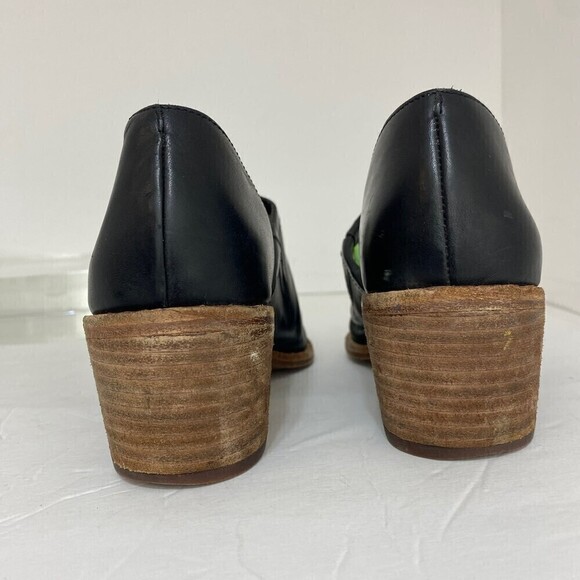 Madewell Women's The Brady Lowcut Ankle Booties Black Leather Size 7.5 - Picture 5 of 9